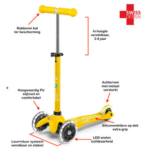 Micro step, Mini deluxe LED - yellow