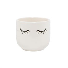 Afbeelding in Gallery-weergave laden, Planters, bloempotje - mini eyes shut