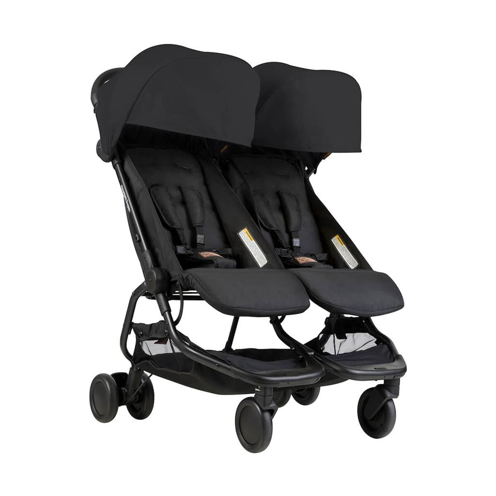 Mountain buggy, Nano duo buggy - black