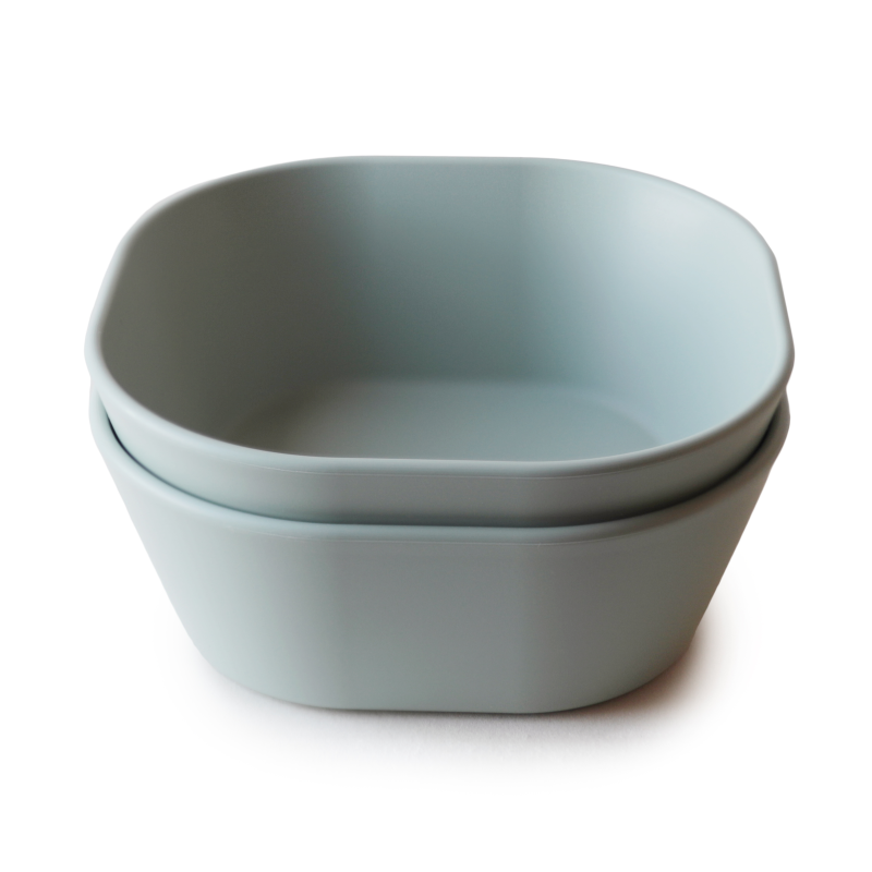 Mushie, kommetjes - square sage