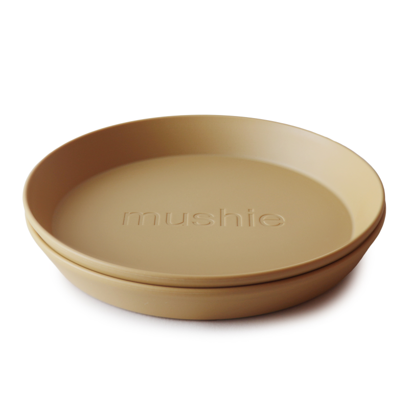 Mushie, bordjes - round mustard