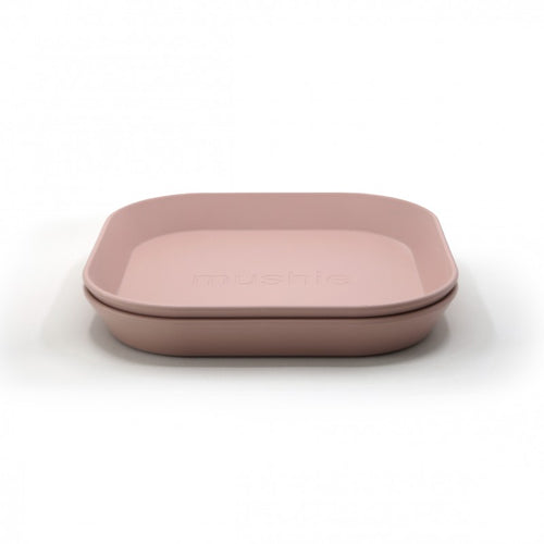 Mushie, bordjes - square blush