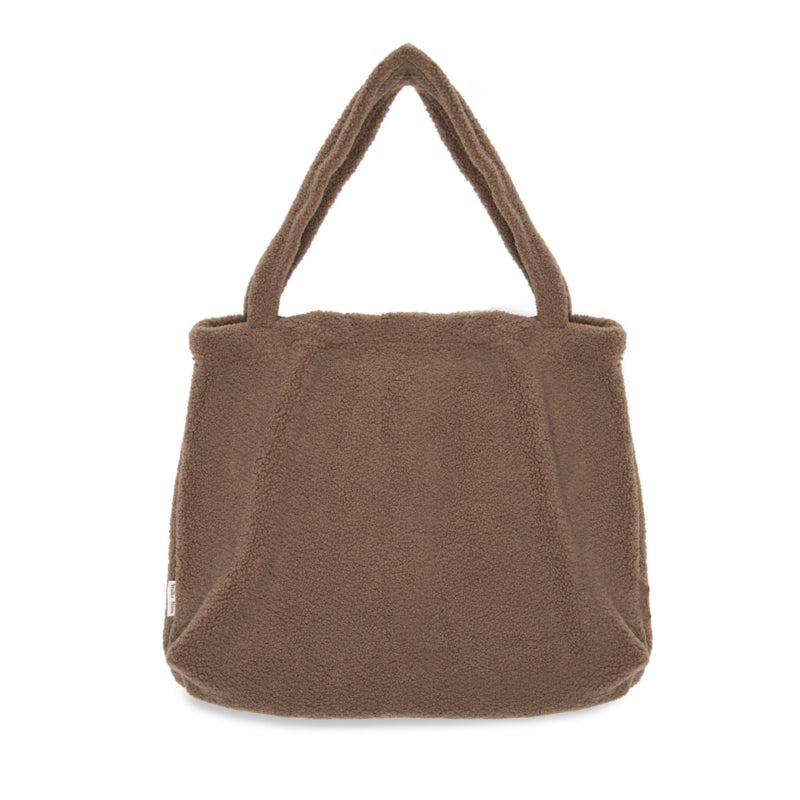 Studio Noos, mom bag - brown chunky teddy