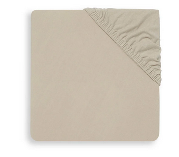 Jollein, hoeslaken jersey 40x80/90  - nougat