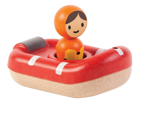Plan Toys, badspeeltje - kustwacht boot