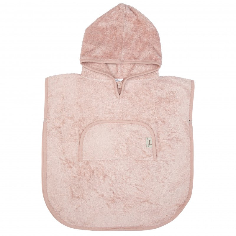 Timboo, V-hals poncho misty rose