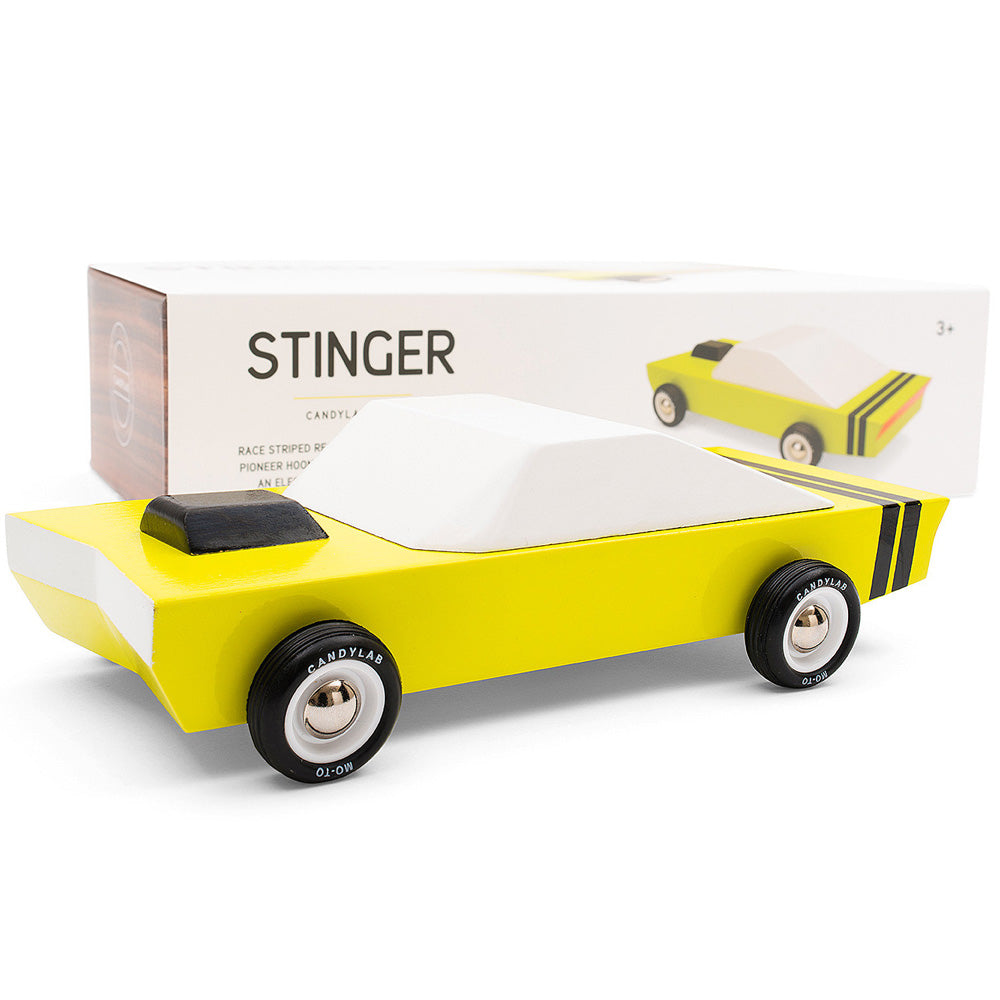 Candylab, houten auto -  Stinger