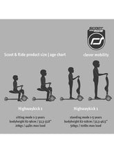 Afbeelding in Gallery-weergave laden, Scoot &amp; Ride, Highwaykick 1 - ash