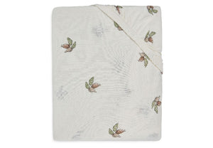 Jollein, hoeslaken jersey 40x80/90  - rosehip