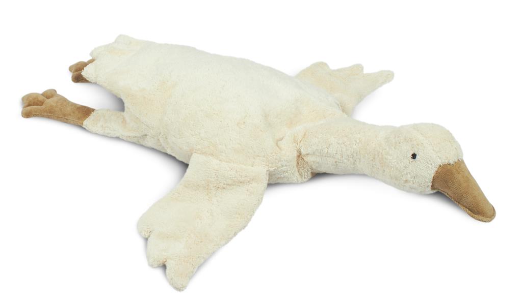Senger Naturwelt, knuffel/warmte kussen small - gans wit