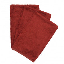 Afbeelding in Gallery-weergave laden, Timboo, set van 3 washandjes - rosewood