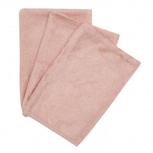 Afbeelding in Gallery-weergave laden, Timboo, set van 3 washandjes - misty rose