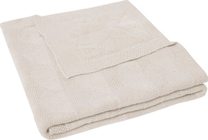 Jollein, dekentje - shell knit nougat