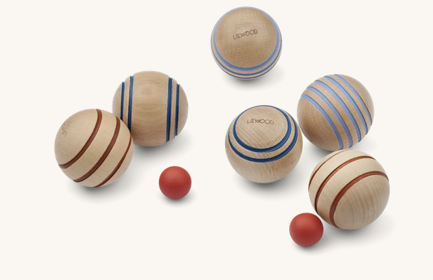 Liewood, petanque set Sisse - blue mix
