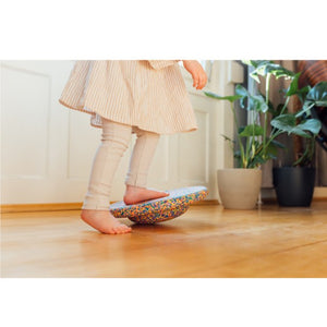 Stapelstein, balance board - confetti pastel