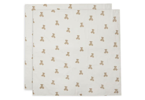 Jollein, swaddle set - teddy bear