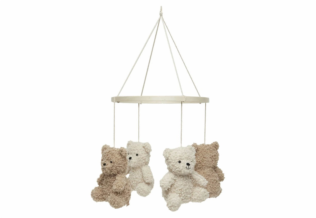 Jollein, mobiel Teddy bear - biscuit/naturel