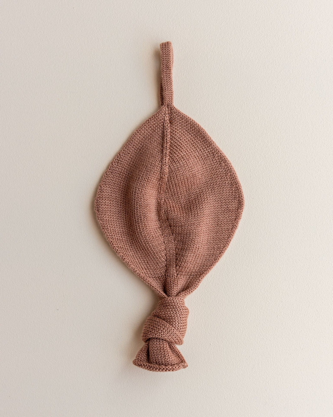 Hvid, titi tutdoekje - terracotta