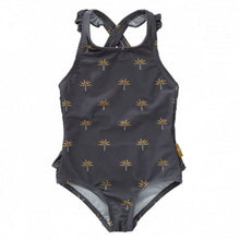 Afbeelding in Gallery-weergave laden, Fresk, badpak palm tree - steel grey