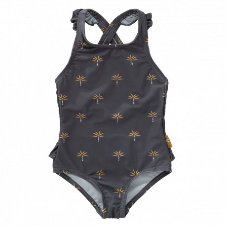 Fresk, badpak palm tree - steel grey