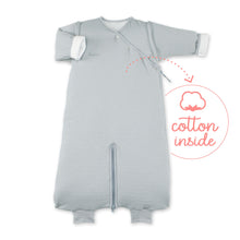 Afbeelding in Gallery-weergave laden, Bemini, trappelzak pady tetra jersey - grey 3/9 m