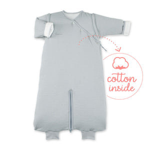Bemini, trappelzak pady tetra jersey - grey 3/9 m