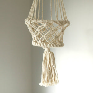 Pura Bali, macramé plantenhanger - single