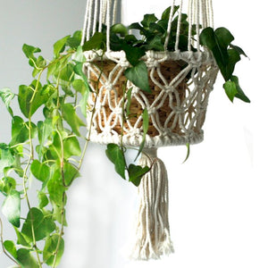 Pura Bali, macramé plantenhanger - single