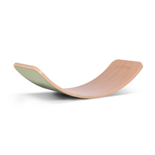 Afbeelding in Gallery-weergave laden, Wobbelboard original, blank gelakt met vilt - bos groen